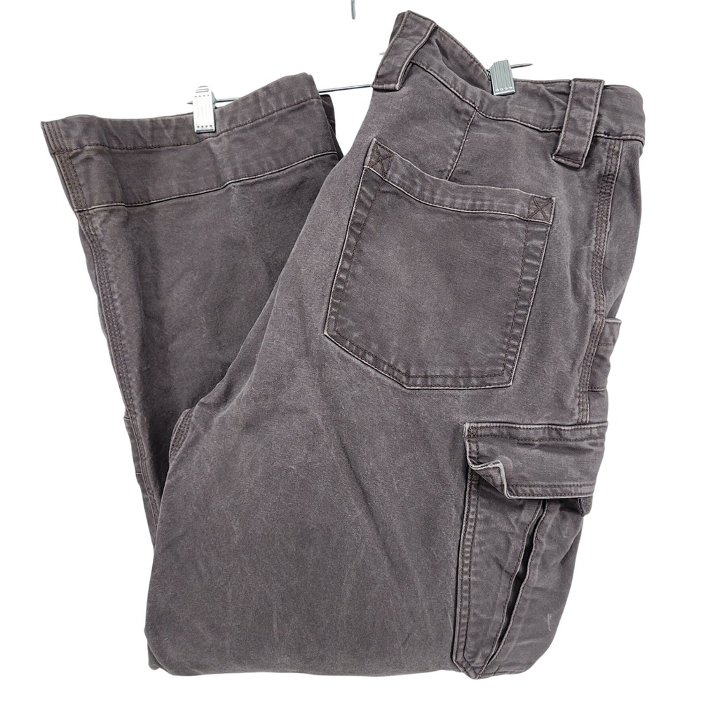 Guide Gear 36x30 Gray Canvas Cargo Pants Tactical Workwear Utility Rugged